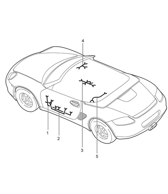 Diagram 902-015 Porsche Panamera 4S V6 Turbo 3.0L 4WD Executive 