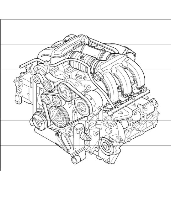replacement engine without drive plate tiptronic without flywheel manual transmission for 987 Boxster / Boxster S 2005-08
