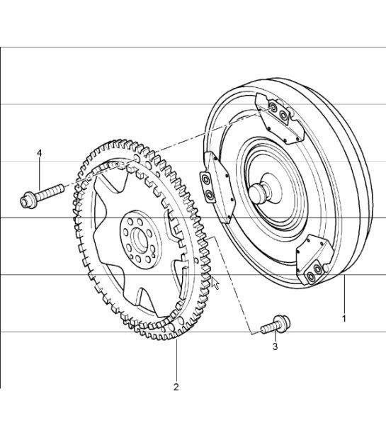 Diagram 330-00 Porsche Macan (95B) MK1 (2014-2018) Transmission