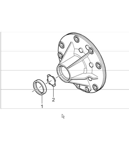 Diagram 330-01 Porsche 970.1 Panamera S Hybrid V6 3.0L 2011-13 Transmission