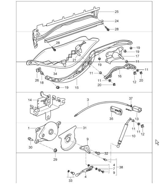 Diagram 811-12 Porsche 992 (911) MK2 2024>> 