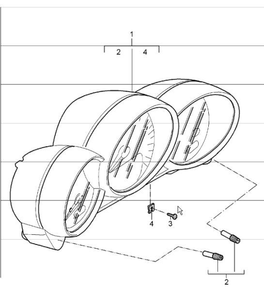 Diagram 906-02 Porsche 991 (911) MK2 2016-2019 Electrical equipment