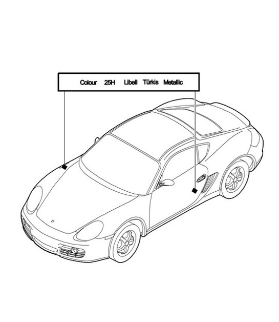 Diagram 004-000 Porsche Macan (95B) MK1 (2014-2018) Accessories & others 
