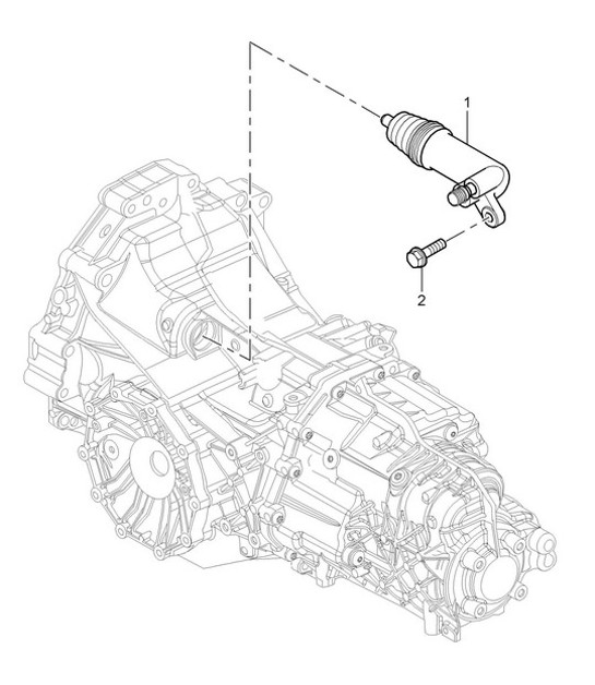 Diagram 301-005 Porsche Cayman GTS 718 2.5L 手动档 (365 Bhp) 传播