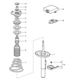 Front Axle, Steering  Cayman 987C / 981C (2005-2016)