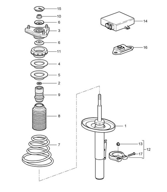 Diagram 402-000 Porsche 992 (911) MK2 2024>> 