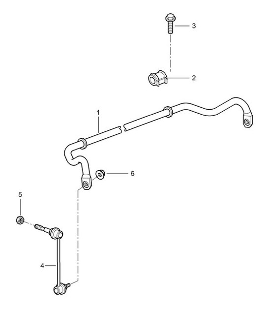 Diagram 402-005 Porsche Cayman 718C (982C) 2017>> Front Axle, Steering 