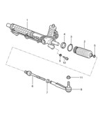 Front Axle, Steering  Cayman 987C / 981C (2005-2016)