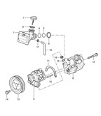 Front Axle, Steering  Cayman 987C / 981C (2005-2016)