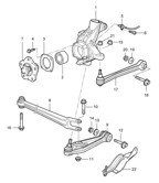 Rear Axle Cayman 987C / 981C (2005-2016)