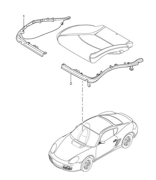 Diagram 817-009 Porsche 911 & 912 (1965-1989) Body