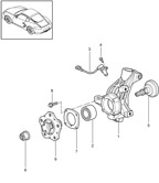 Front Axle, Steering  Cayman 987C / 981C (2005-2016)