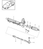 Front Axle, Steering  Cayman 987C / 981C (2005-2016)