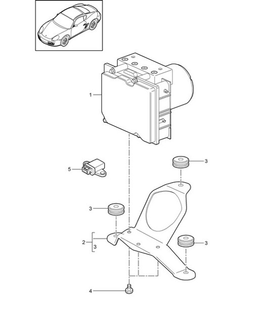 Diagram 605-000 Porsche 928 (1978-1995) 