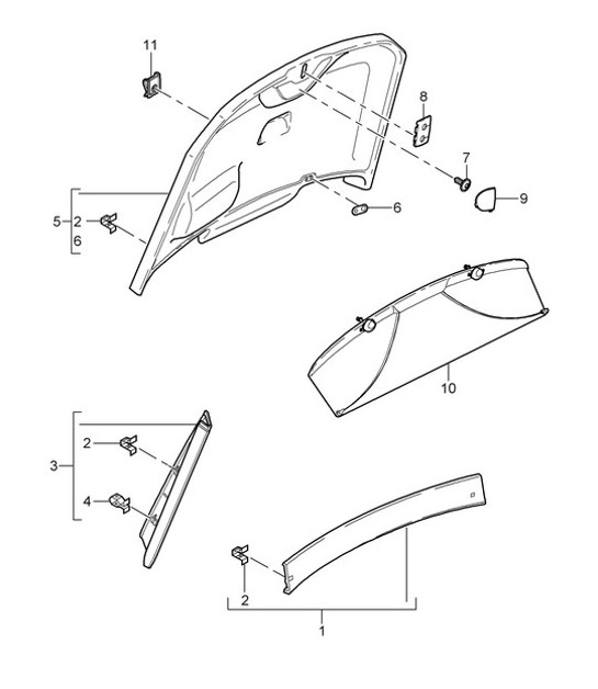 Diagram 807-020 Porsche 992 (911) MK2 2024>> 