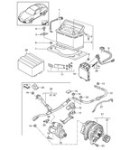 Electrical equipment Cayman 987C / 981C (2005-2016)