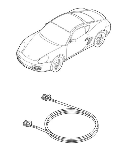 Diagram 902-050 Porsche 997 (911) MK2 2009-2012 Electrical equipment