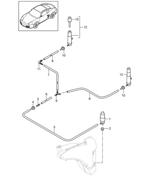 Diagram 904-020 Porsche 992 (911) MK1 2019-2024 Electrical equipment