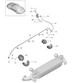 Fuel System, Exhaust System 991 (911) MK1 2012-2016