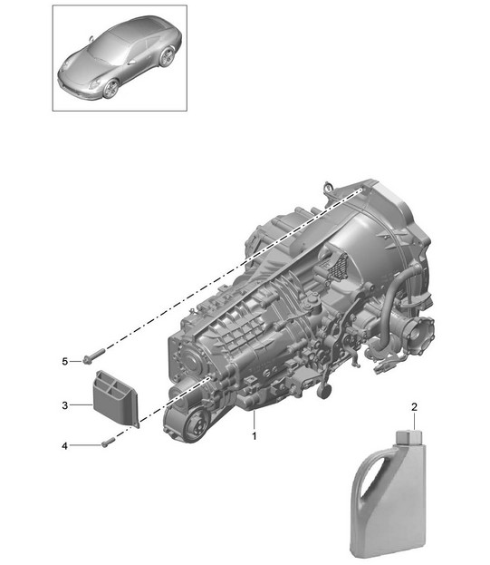 Manual gearbox / Replacement transmission - G9100, G9130 - 991.1 2012-16