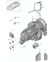 - PDK - Gearbox / Replacement transmission - CG105, CG135 - 991.1 2012-16