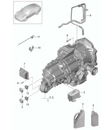 - PDK - Gearbox / Replacement transmission - CG105, CG135 - 991.1 2012-16