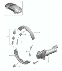 Parking brake 991.1 2012-16
