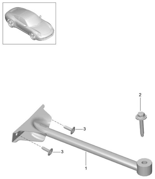 Diagram 801-015 Porsche 944 (1982-1991) 