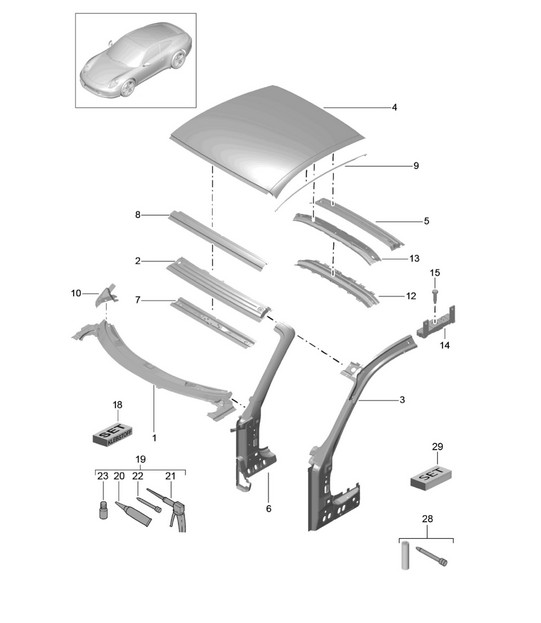 Scuttle Roof 991.1 2012-16
