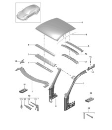 Scuttle Roof 991.1 2012-16