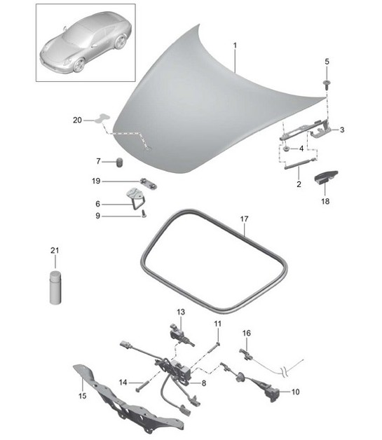 Diagram 803-000 Porsche Macan (95B) MK3 2022>> 