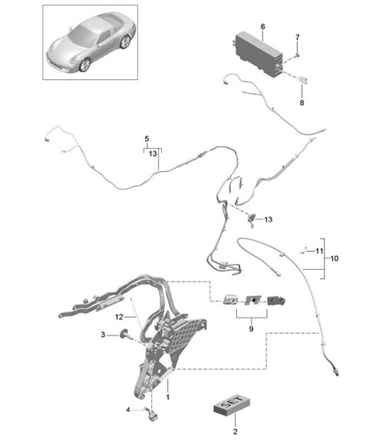 Diagram 811-027 Porsche Macan (95B) MK3 2022>> 