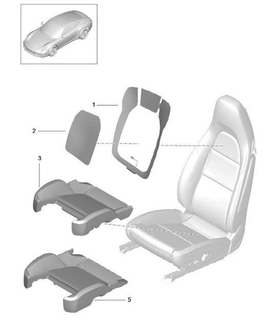 Diagram 817-018 Porsche Cayman 718C (982C) 2017>> Body