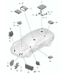 Control units 991.1 2012-16