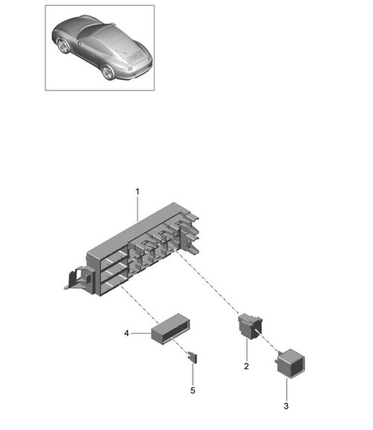 Diagram 902-001 Porsche 971.2 Panamera 4 2.9L V6 2021-23 