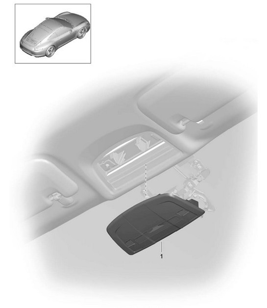 Diagram 903-006 Porsche Cayenne 9PA (955) 2003-2006 Electrical equipment