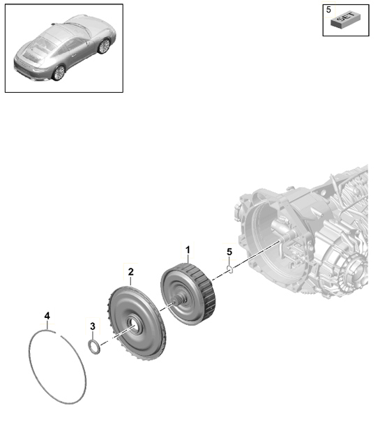 Diagram 320-010 Porsche Cayenne 9PA (955) 2003-2006 Transmission