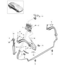 Lines / Front end / Damper / PDCC - PR:031,352 - 991.2 Carrera 2017-19
