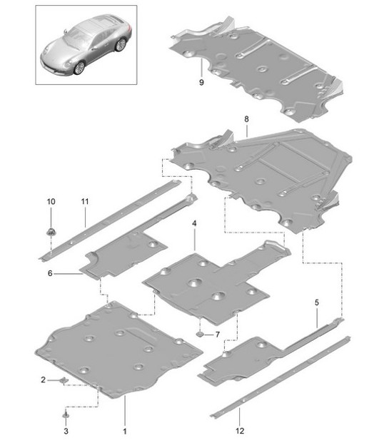 Diagram 801-070 Porsche Taycan (9J1) MK2 2024>> 