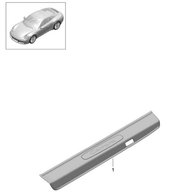 Diagram 807-055 Porsche 911 & 912 (1965-1989) Body
