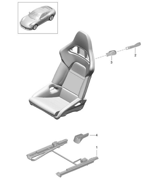 Diagram 817-030 Porsche Cayenne 9PA (955) 2003-2006 Body