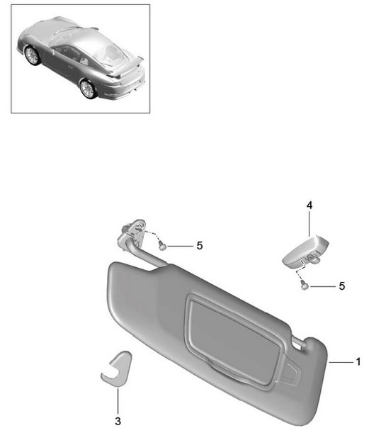 Diagram 807-067 Porsche Macan (95B) MK1 (2014-2018) Body