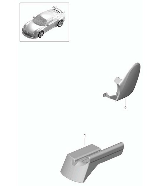 Diagram 817-020 Porsche Panamera 970 MK1 (2009-2013) Body