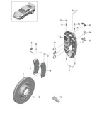 Wheels, Brakes 991 (911) MK2 2016-2019
