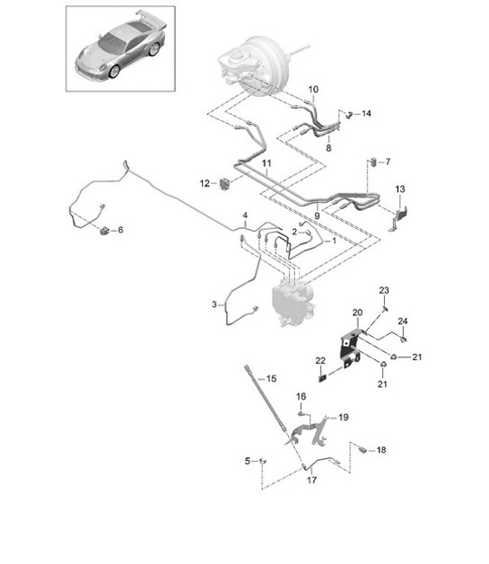Diagram 604-008 Porsche 944 (1982-1991) 