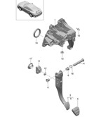 Hand Lever System, Pedal Cluster  991 (911) MK2 2016-2019