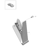 Hand Lever System, Pedal Cluster  991 (911) MK2 2016-2019