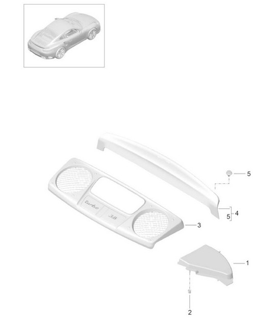 Diagram 801-082 Porsche Boxster 718 (982) 2017>> Body