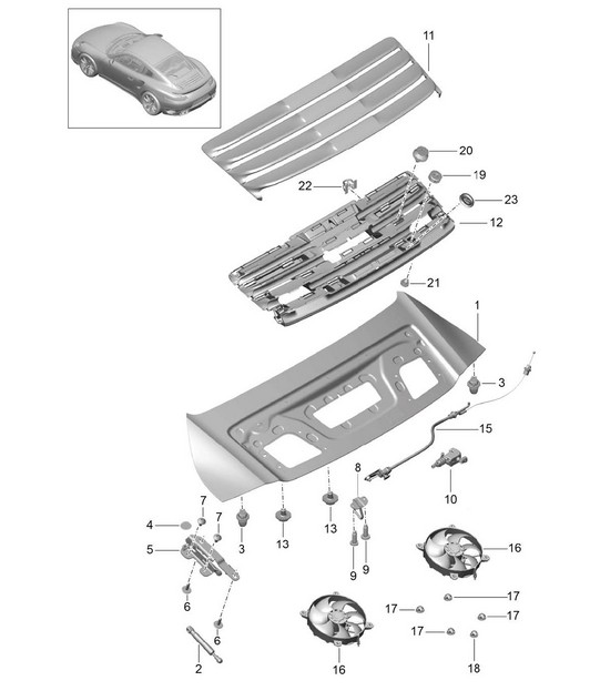 Cover - REAR - 991 Turbo >> 2016