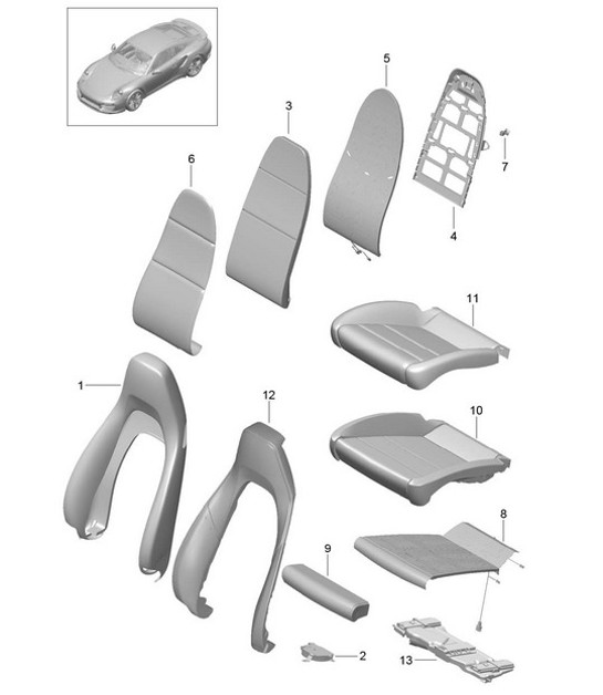 Diagram 817-017 Porsche Taycan (9J1) MK2 2024>> 